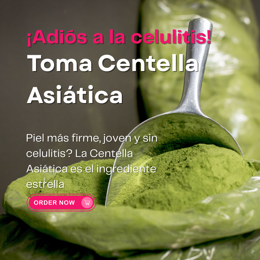 Centella Asiática en Polvo 100% Pura *250g- Regeneración de Piel y Cicatrización