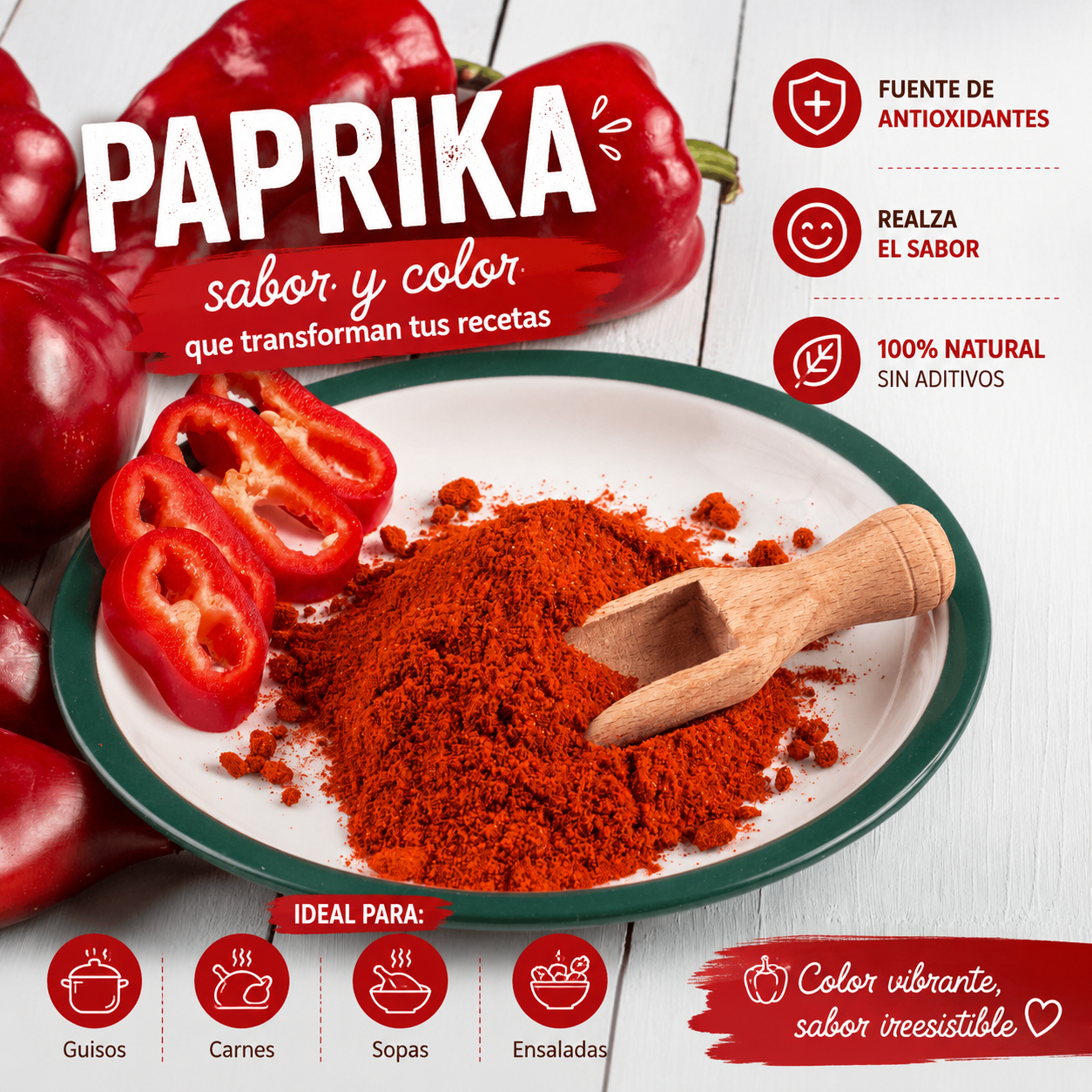 Paprika De Alta Pureza