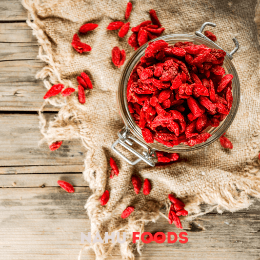 Bayas de Goji Berries - NAHU FOODS COMPANY