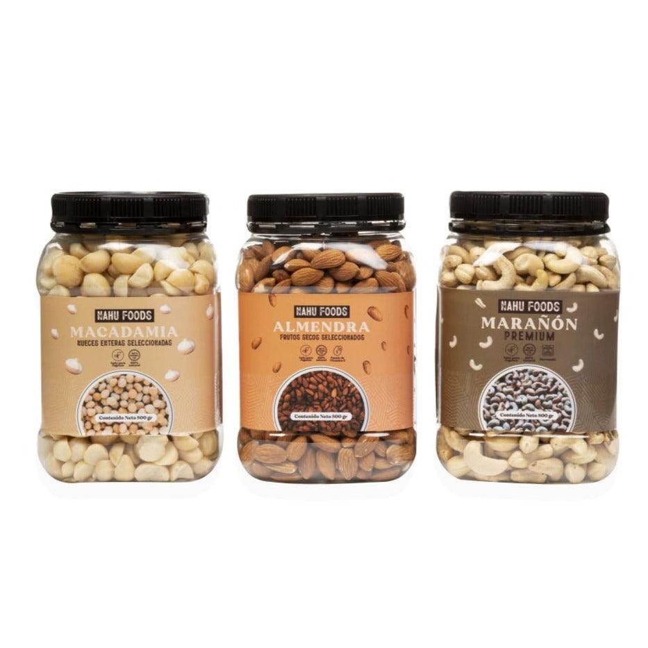 Kit de Nueces Seleccionadas Tamaño Familiar - NAHU FOODS COMPANY