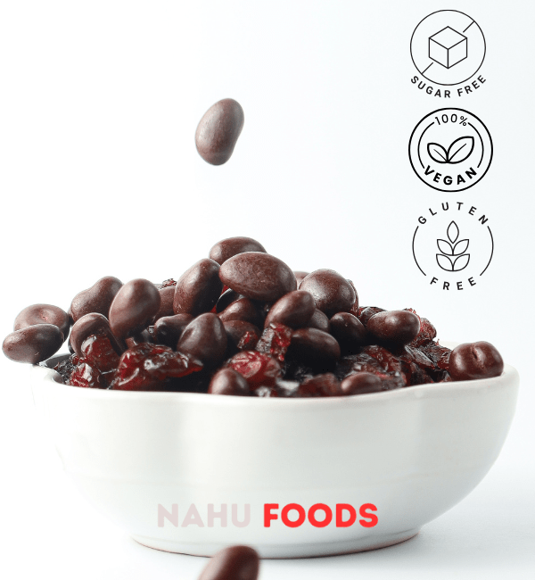 Arándanos de Chocolate Oscuro Sin Azúcar - NAHU FOODS COMPANY