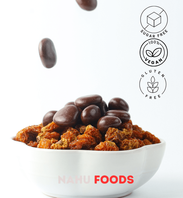 Uchuva de Chocolate Oscuro Sin Azúcar - NAHU FOODS COMPANY