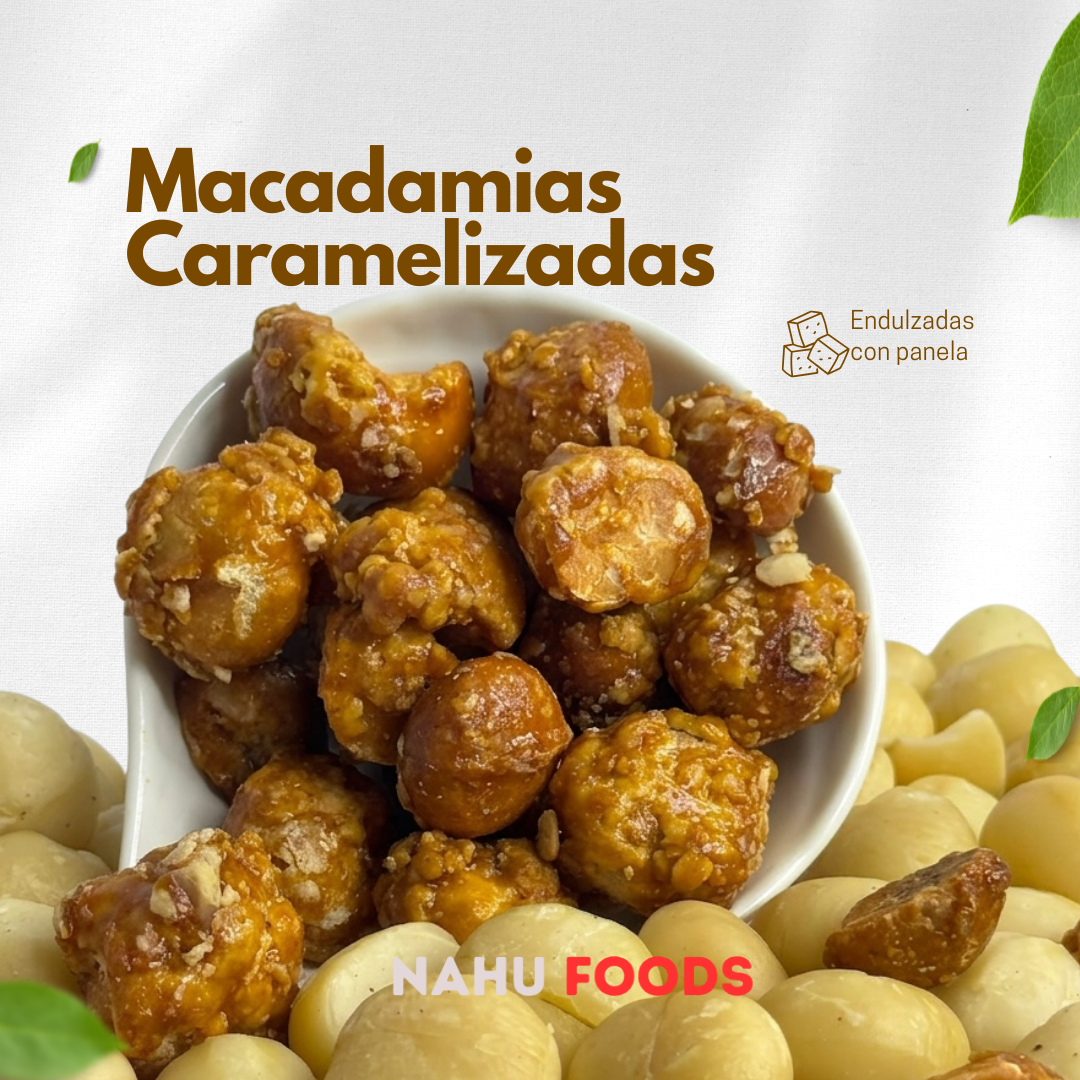 Macadamias Endulzadas con Panela *250gr