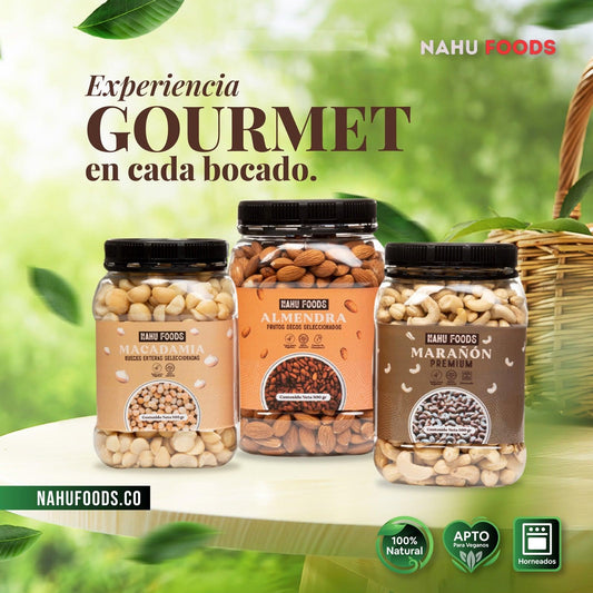 Kit de Nueces Seleccionadas Tamaño Familiar - NAHU FOODS COMPANY