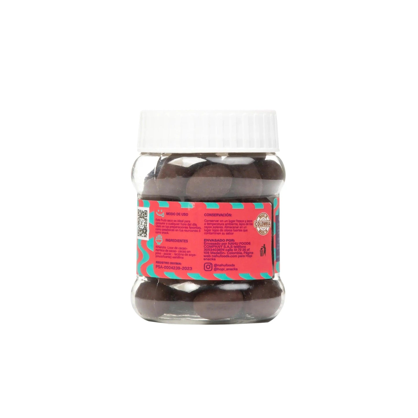 Almendra Recubierta de Chocolate Oscuro - NAHU FOODS COMPANY