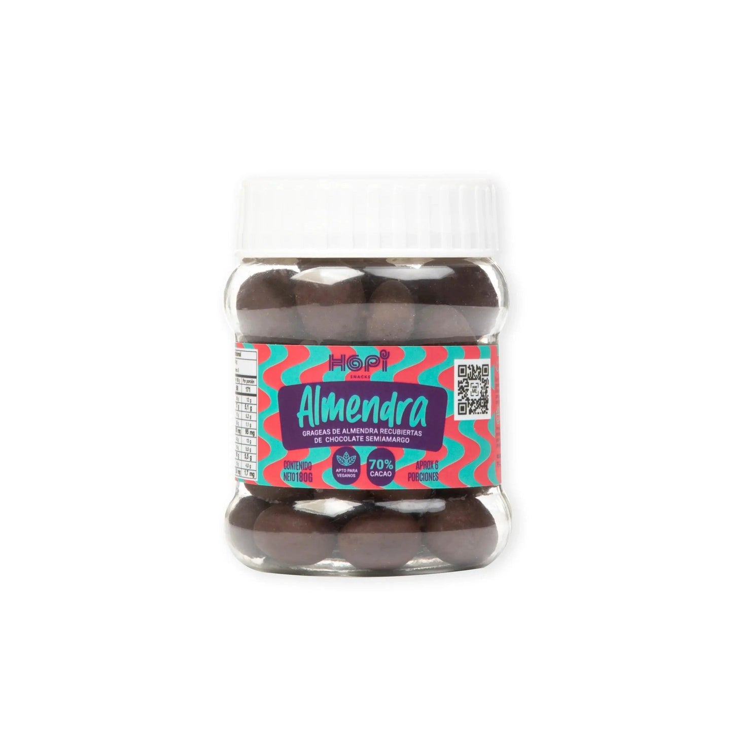 Almendra Recubierta de Chocolate Oscuro - NAHU FOODS COMPANY