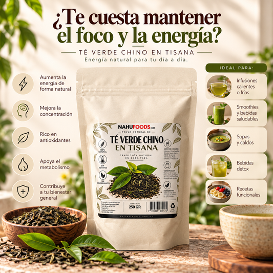 Té Verde Chino en Tisana *250g Elixir Natural