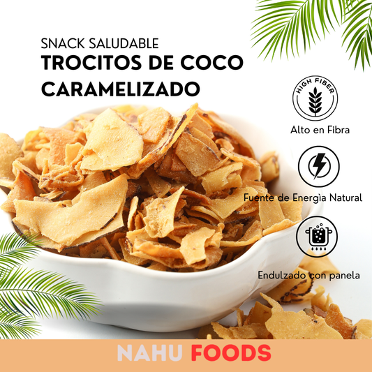 Coco en trozos Caramelizado