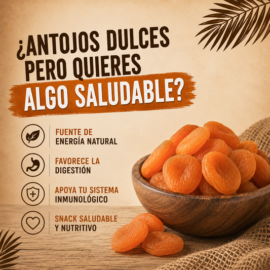 Albaricoque Deshidratado | Rico en Fibra, Vitaminas y Antioxidantes *125g