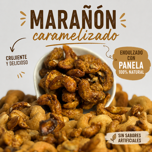 Marañón Endulzado con Panela *250gr