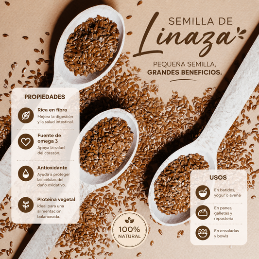 Linaza Premium - Omega-3 y Fibra Natural