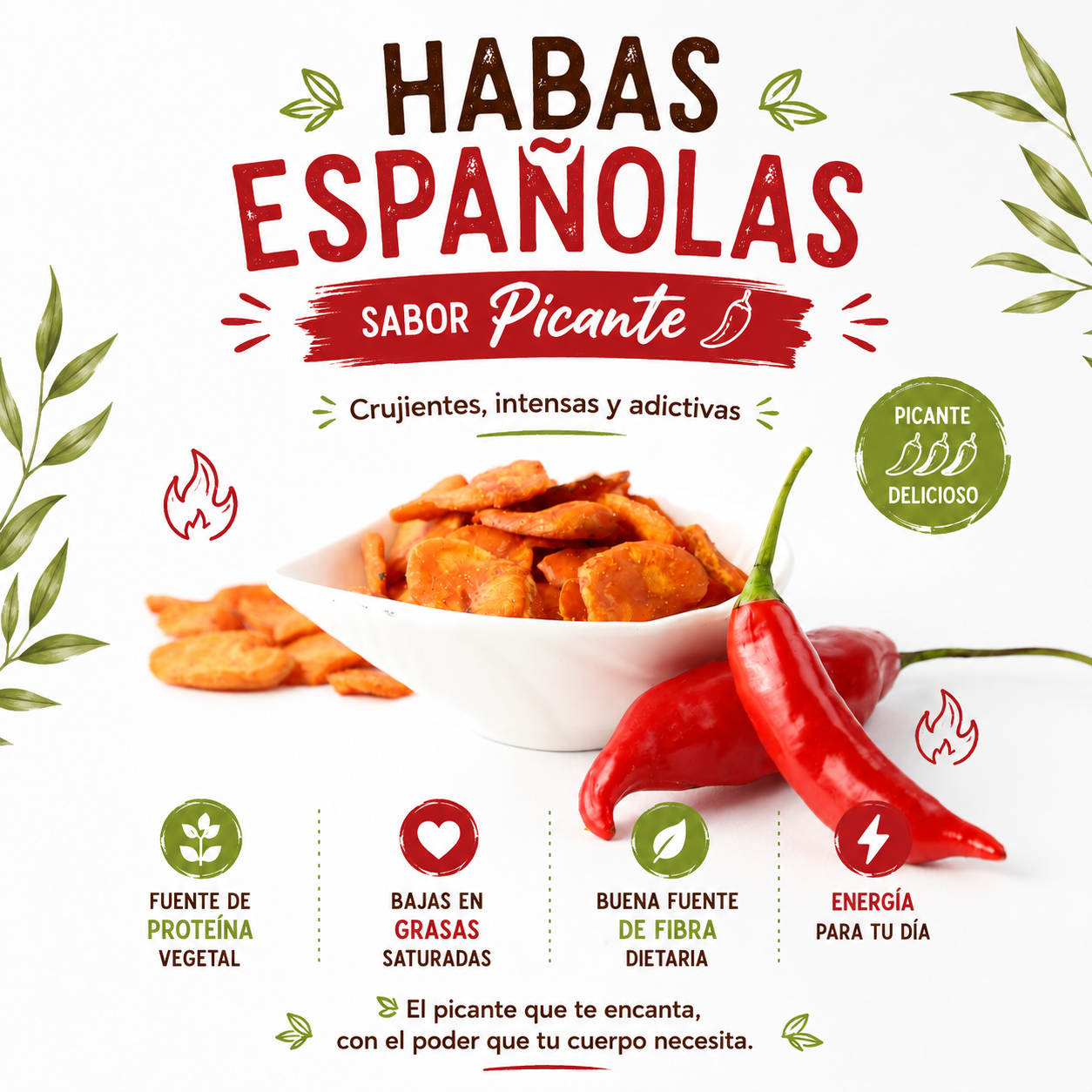 Habas Españolas Gourmet Picantes