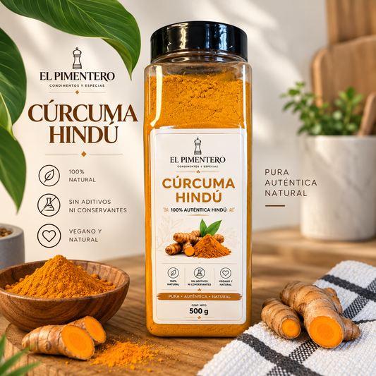 Cúrcuma en Polvo Gourmet Hindú 500g| Origen India