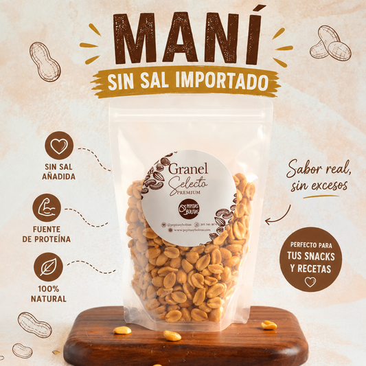 Maní Sin Sal  Importado