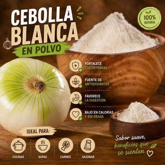 Cebolla en Polvo Pura *125g — Sin Aditivos