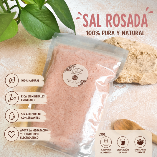 Sal Rosada del Himalaya Fina - Minerales Naturales