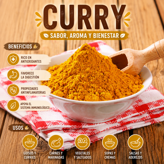 Curry de Alta Pureza- Sin rellenos x 250gr