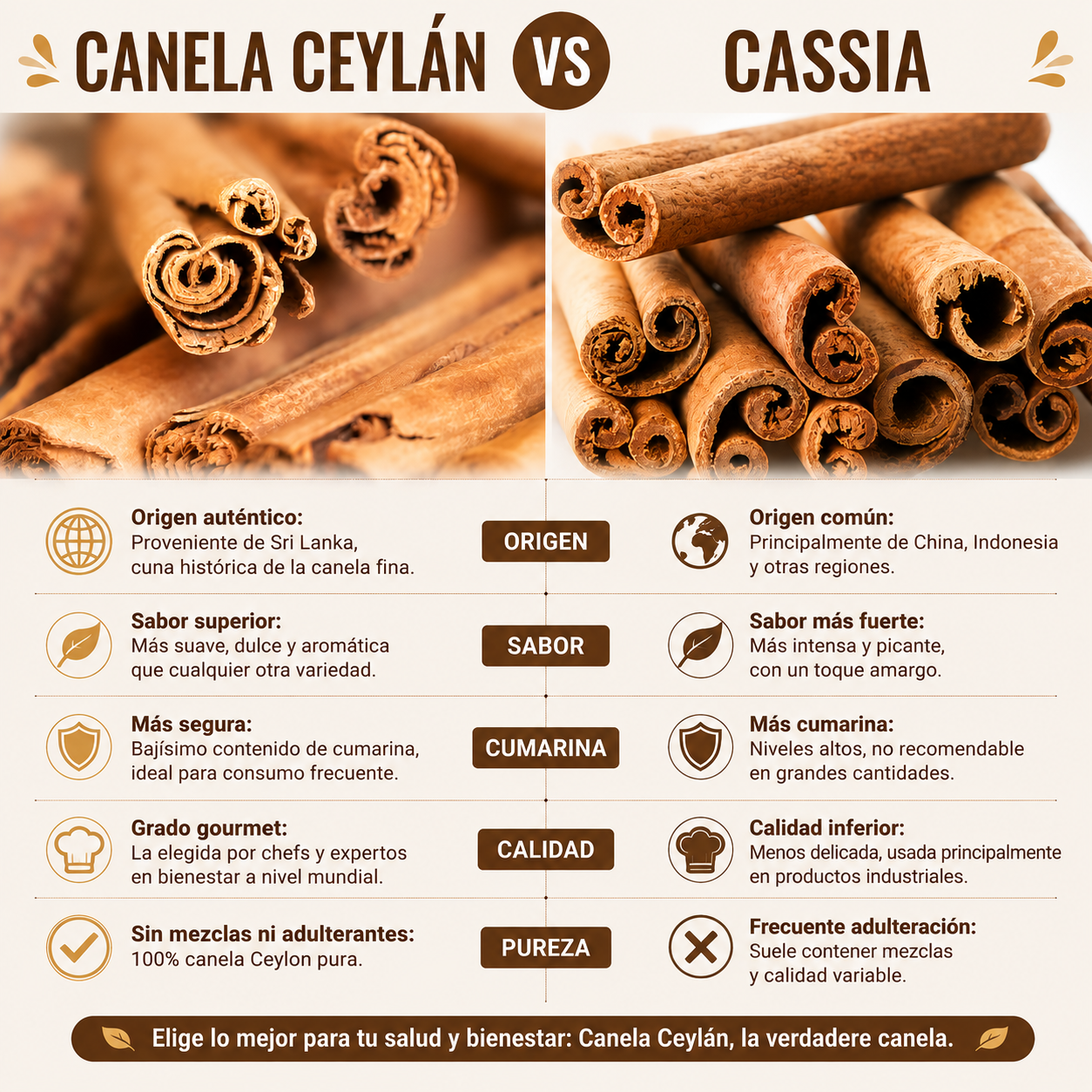 Canela Ceylán en Astillas *1000g| Regula el Azúcar y Cuida tu Salud