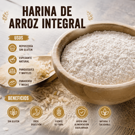 Harina de Arroz Integral