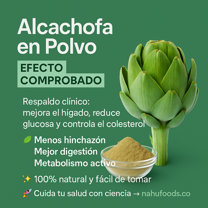Extracto De Alcachofa en Polvo