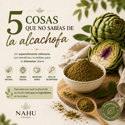 Extracto de Alcachofa en Polvo Premium *250gr- Mejora tu Digestión