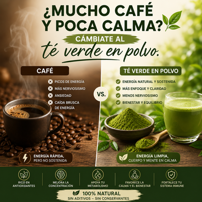 Té Verde en polvo*250g  Bienestar General