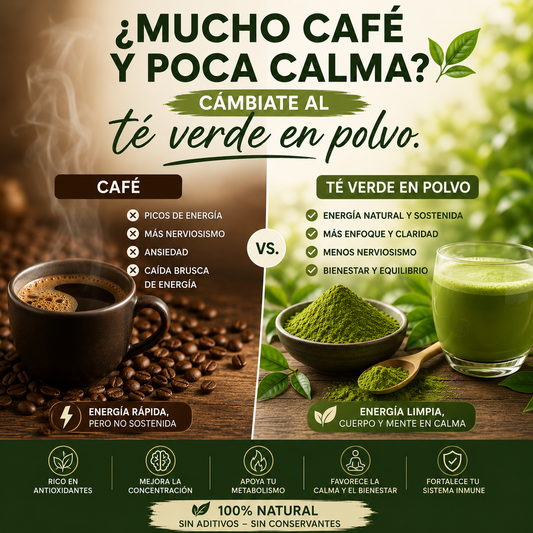 Té Verde en polvo*250g  Bienestar General