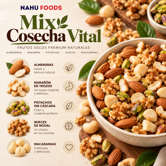 Mix Cosecha Vital *500g – Frutos Secos Premium Naturales