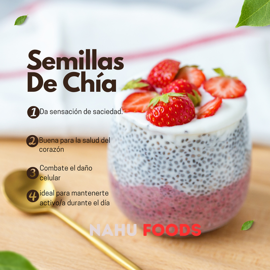 Semilla de Chía Negra Premium - Orgánica y Natural