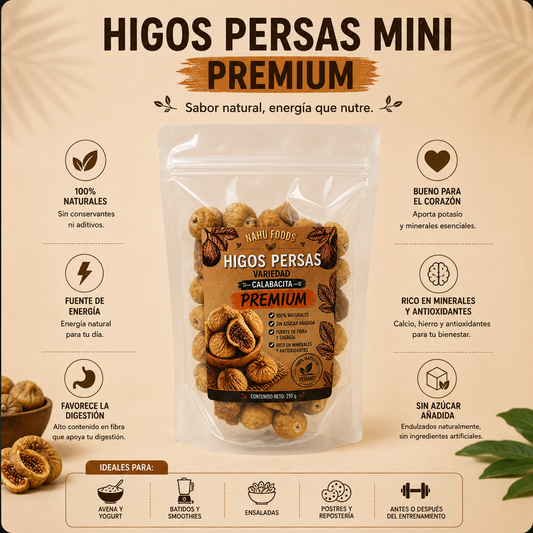 Higos Persas Mini Variedad Calabacita Premium
