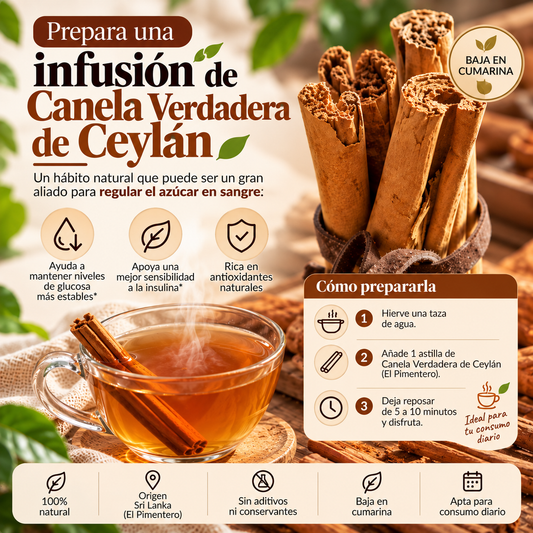 Canela Ceylán en Astillas *250g | Regula el Azúcar y Cuida tu Salud