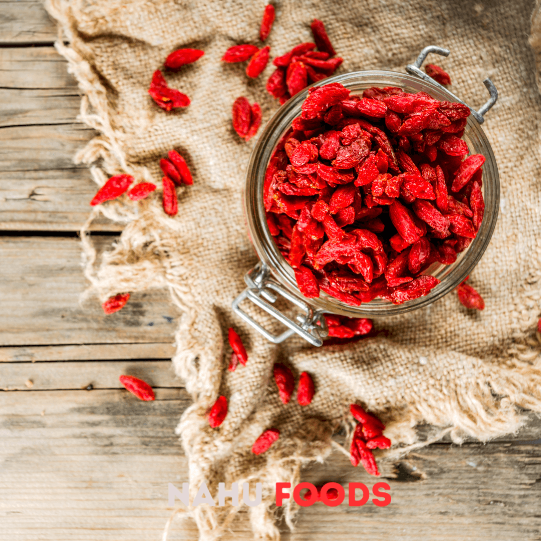 Bayas de Goji Berries - NAHU FOODS COMPANY