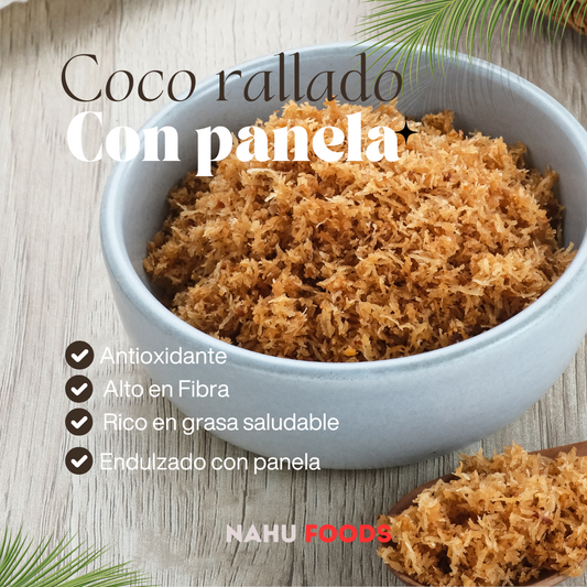 Coco Rayado Con Panela
