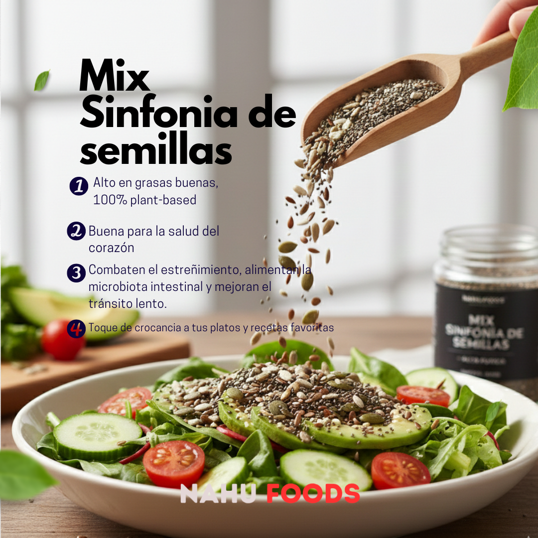 Mix Sinfonía de Semillas - Mezcla Premium Nutritiva de Semillas