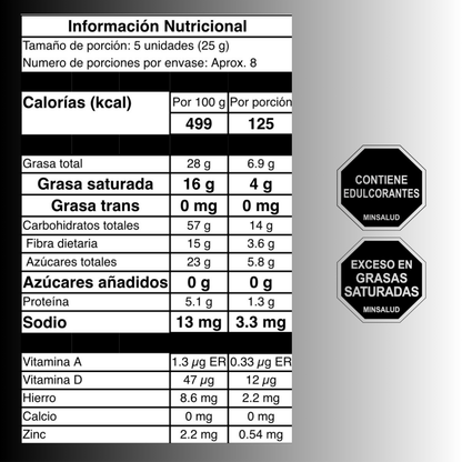 Arándanos con Chocolate Oscuro al 70% Sin Azúcar *200g– Keto & Antioxidantes