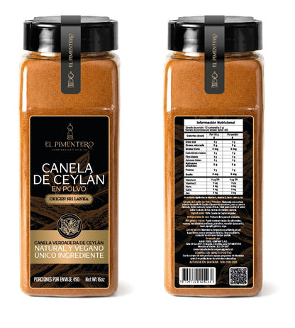 Canela Ceylán en Polvo Alta Pureza *450gr  | Regula el Azúcar y Cuida tu Salud