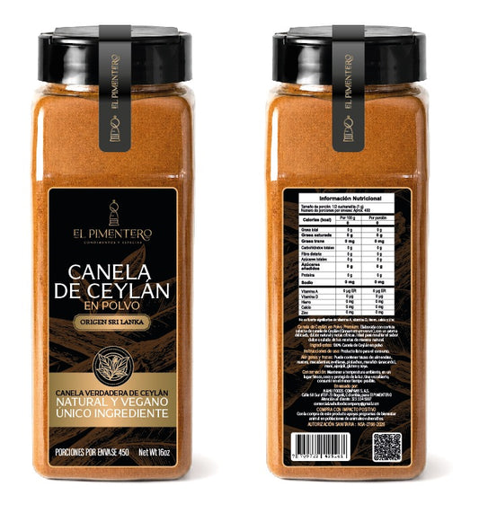Canela Ceylán en Polvo Alta Pureza *450gr  | Regula el Azúcar y Cuida tu Salud