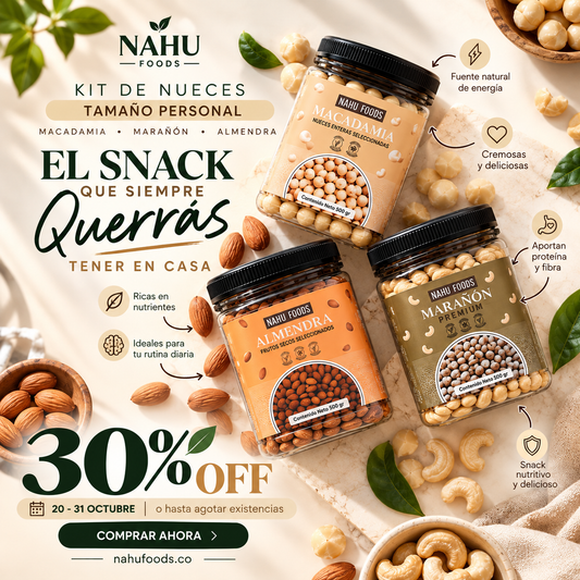 Kit de Nueces Seleccionadas Premium - Variedad Gourmet | 500gr cada uno