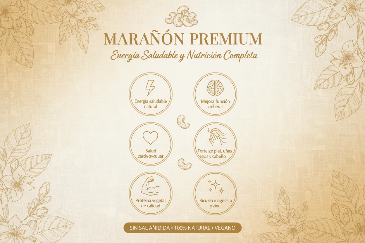 Beneficios de Marañón Premium - Energía Saludable