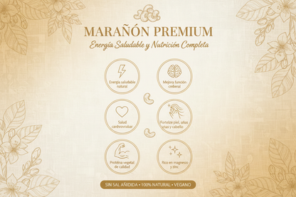 Beneficios de Marañón Premium - Energía Saludable